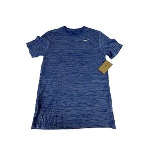 Nike Men's Dri-FIT Blue T-Shirt Size M Legend Veneer Training FQ3808-411 New